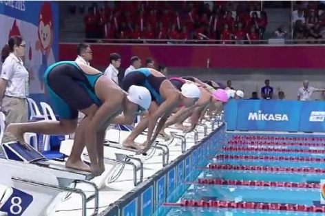 Video SEA Games 28: Cuộc thi chung kết 50m bơi bướm nữ - Nguyễn Thị Ánh Viên
