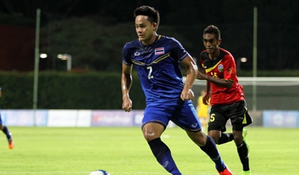 U23 Thái Lan đón trụ cột trở lại trận gặp Việt Nam