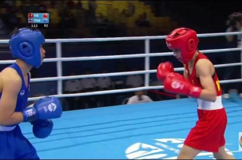 Video SEA Games 28: Bán kết Boxing hạng cân 48kg nữ - Lê Thị Ngọc Anh