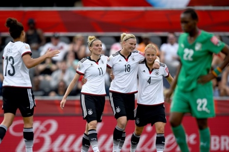 Video bàn thắng: Đức 10-0 Bờ Biển Ngà (World Cup bóng đá nữ 2015)