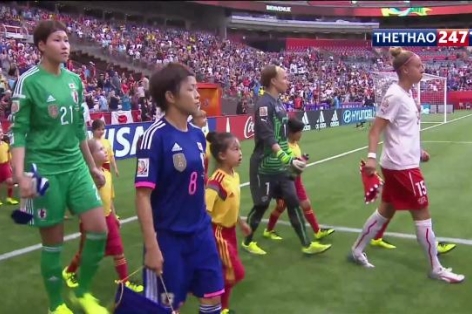 Video bàn thắng: Nhật Bản 1-0 Thụy Sỹ (World Cup bóng đá nữ 2015)