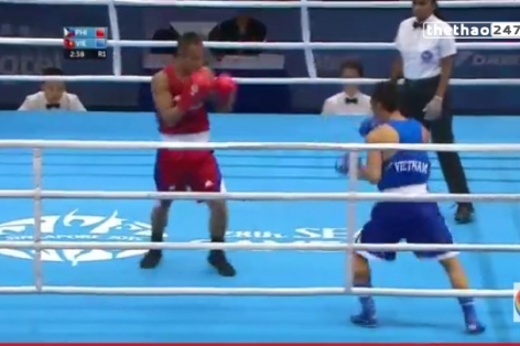Video SEA Games 28: Chung kết Boxing hạng cân 60kg - Nguyễn Văn Hải