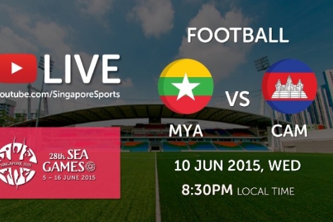 Link xem trực tiếp bóng đá U23 Myanmar vs U23 Campuchia - SEA Games 28