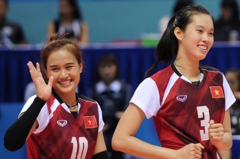 ĐT bóng chuyền nữ Việt Nam thắng nghẹt thở trước Indonesia