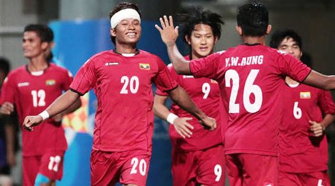 Cầm hòa Campuchia, U23 Myanmar gặp U23 Việt Nam ở bán kết
