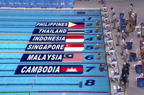 Video SEA Games 28: Thần đồng Singapore lập kỷ lục với HCV môn bơi thứ 9