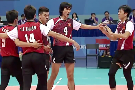 Đánh bại Myanmar, ĐT bóng chuyền nam VN gặp Thái Lan ở chung kết
