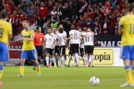 Video bàn thắng: Thụy Điển 1-4 Áo (Vòng loại Euro 2016)