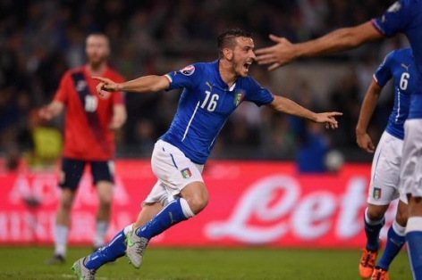 Video bàn thắng: Italia 2-1 Na Uy (Vòng loại Euro 2016)