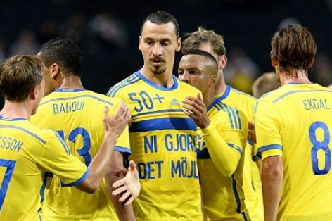 ĐT Thụy Điển công bố danh sách dự EURO 2016