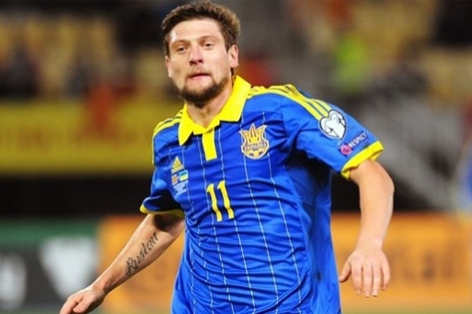 ĐT Ukraine công bố danh sách sơ bộ dự EURO 2016