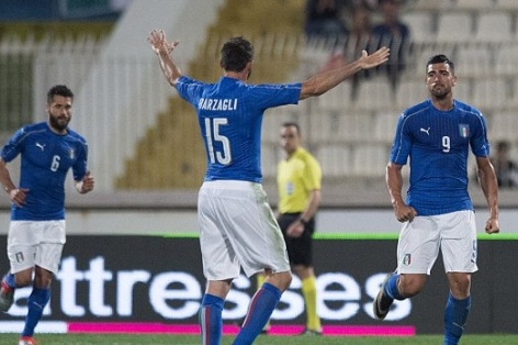 Video bàn thắng: Italia 1-0 Scotland (Giao hữu)