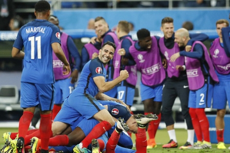 Sao tuyển Pháp lập kỷ lục mới tại Euro