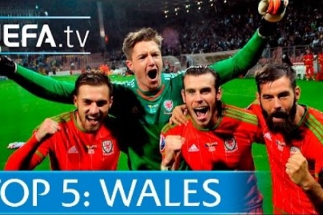 VIDEO: Top 5 bàn thắng đẹp của Wales ở vòng loại Euro 2016