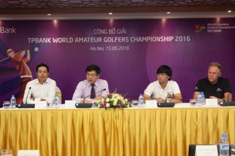 Khởi động giải ‘TPBank World Amateur Golfers Championship 2016’