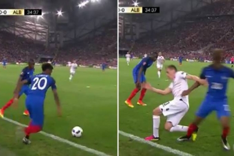 VIDEO: Kingsley Coman và những pha xoay compa cực chất ở Euro 2016