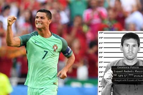 Nhật ký EURO 2016 ngày 7/7: Ronaldo xô đổ hàng loạt kỷ lục, Vì sao Messi không phải ngồi tù