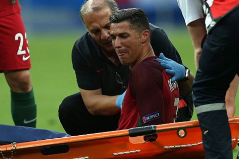 Xác định được mức độ chấn thương của Ronaldo