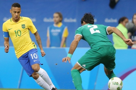 Video bàn thắng: Brazil 0-0 Iraq (Olympic Rio 2016)