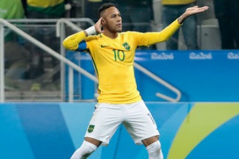 Neymar đưa Olympic Brazil vào bán kết