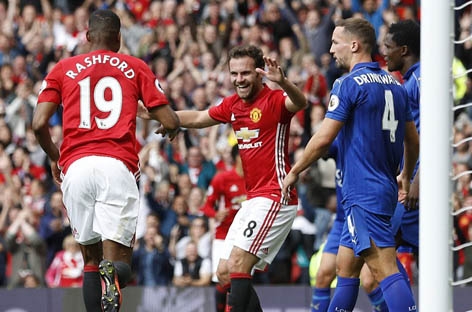 Chấm điểm MU 4-1 Leicester: Mata sáng nhất