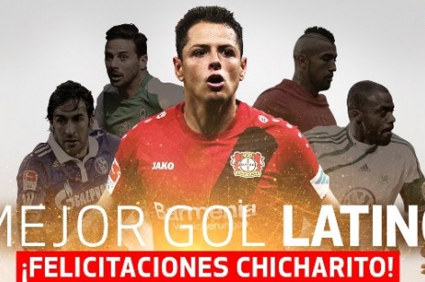 VIDEO: Chicharito được bình chọn 'bàn thắng latin' đẹp nhất lịch sử Bundesliga