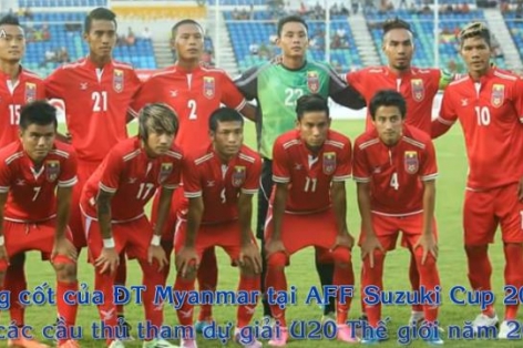 VIDEO: Điểm mặt đội hình chính thức của ĐT Myanmar dự AFF Cup 2016