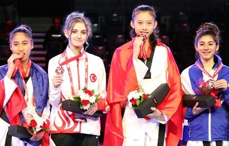 VIDEO: Hồ Thị Kim Ngân giành HCV taekwondo trẻ thế giới 2016