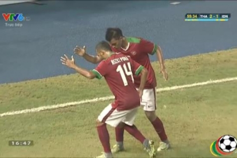 VIDEO: 2 bàn thắng trong vòng 2 phút của Indonesia trước Thái Lan