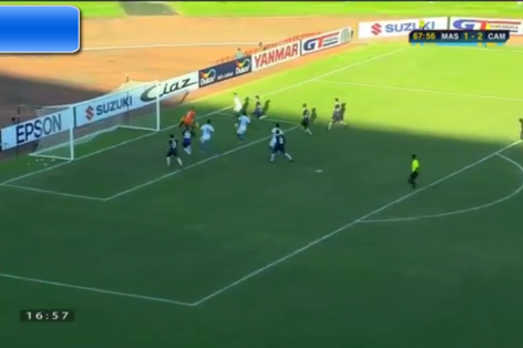 VIDEO: pha bóng dẫn đến bàn gỡ hòa 2-2 cho Malaysia
