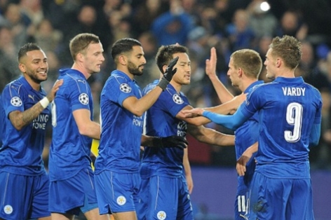 Tổng hợp cup C1 sáng ngày 23/11: Leicester viết tiếp chuyện cổ tích