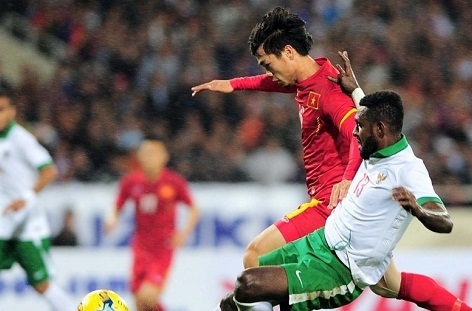 Việt Nam thất thế khi đối đầu Indonesia ở AFF Cup