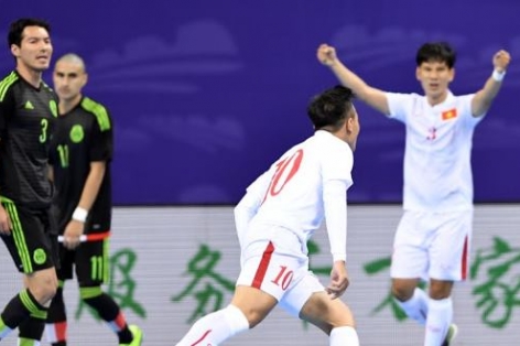 VIDEO: Minh Trí ghi bàn trong chiến thắng của ĐT Futsal Việt Nam trước Mexico