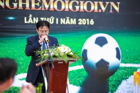 Khai mạc giải bóng đá CUP Nghemoigioi.vn: Gay cấn và cuồng nhiệt