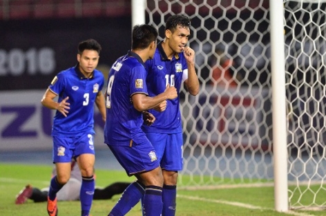 Thắng đậm Myanmar, Thái Lan thị uy sức mạnh trước trận chung kết AFF Cup 2016