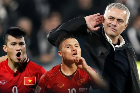Mourinho hai lần phát ngôn mỉa mai bóng đá Việt Nam