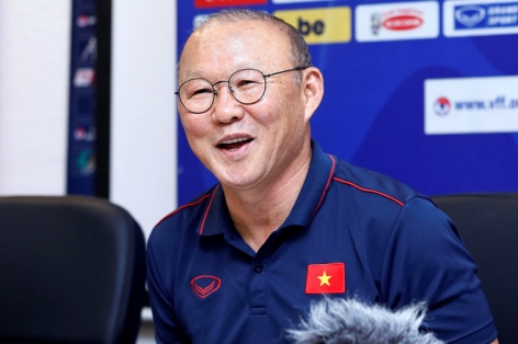 HLV Park Hang-seo: 'Các cầu thủ Việt Nam không bao giờ biết đầu hàng'
