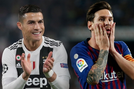 Top 20 VĐV nổi tiếng nhất 2019: Ronaldo bỏ xa Messi