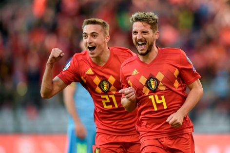 Thắng lợi 3 sao, Bỉ khẳng định sức mạnh ở vòng loại Euro