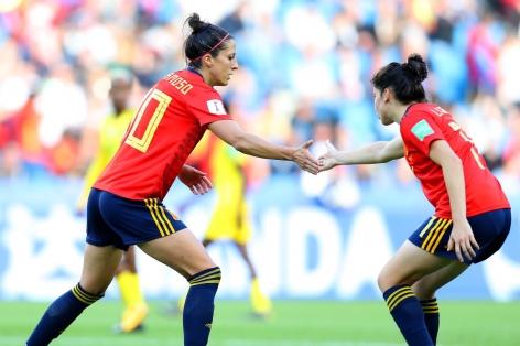 Đè bẹp Nam Phi, Tây Ban Nha ra quân suôn sẻ ở World Cup Nữ