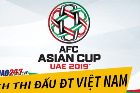 Lịch thi đấu Vòng loại Asian Cup 2019 của ĐT Việt Nam