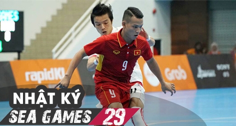 Nhật ký SEA Games 29 ngày 22/8: Futsal VN thắng dễ Myanmar
