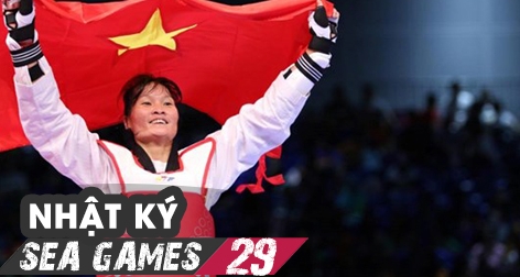 Nhật ký SEA Games 29 ngày 27/8: Taekwondo giành HCV đầu tiên