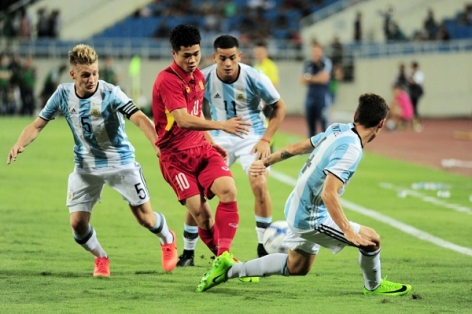 Thua U20 Argentina, U22 VN nhận món quà đặc biệt từ Hàn Quốc