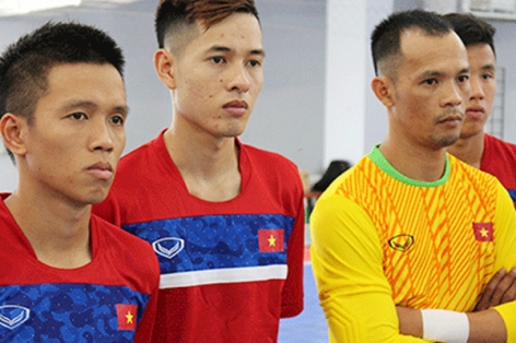 ĐT futsal Việt Nam chốt danh sách, loại 7 cầu thủ