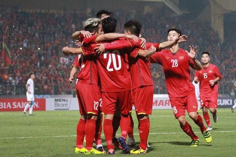 Việt Nam chính thức lọt top 100 thế giới trên BXH FIFA tháng 11