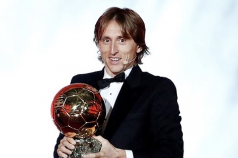 CHÍNH THỨC: Luka Modric giành Quả bóng vàng 2018