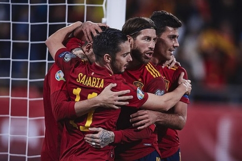 Tây Ban Nha tạo cơn mưa bàn thắng trước Malta