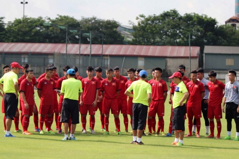 U17 Việt Nam chuẩn bị đấu hàng 'khủng' Thái Lan, Nhật Bản
