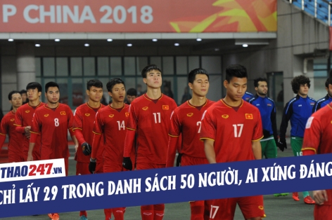 HLV Park triệu tập 29 trong số 50 cầu thủ lên ĐT Việt Nam